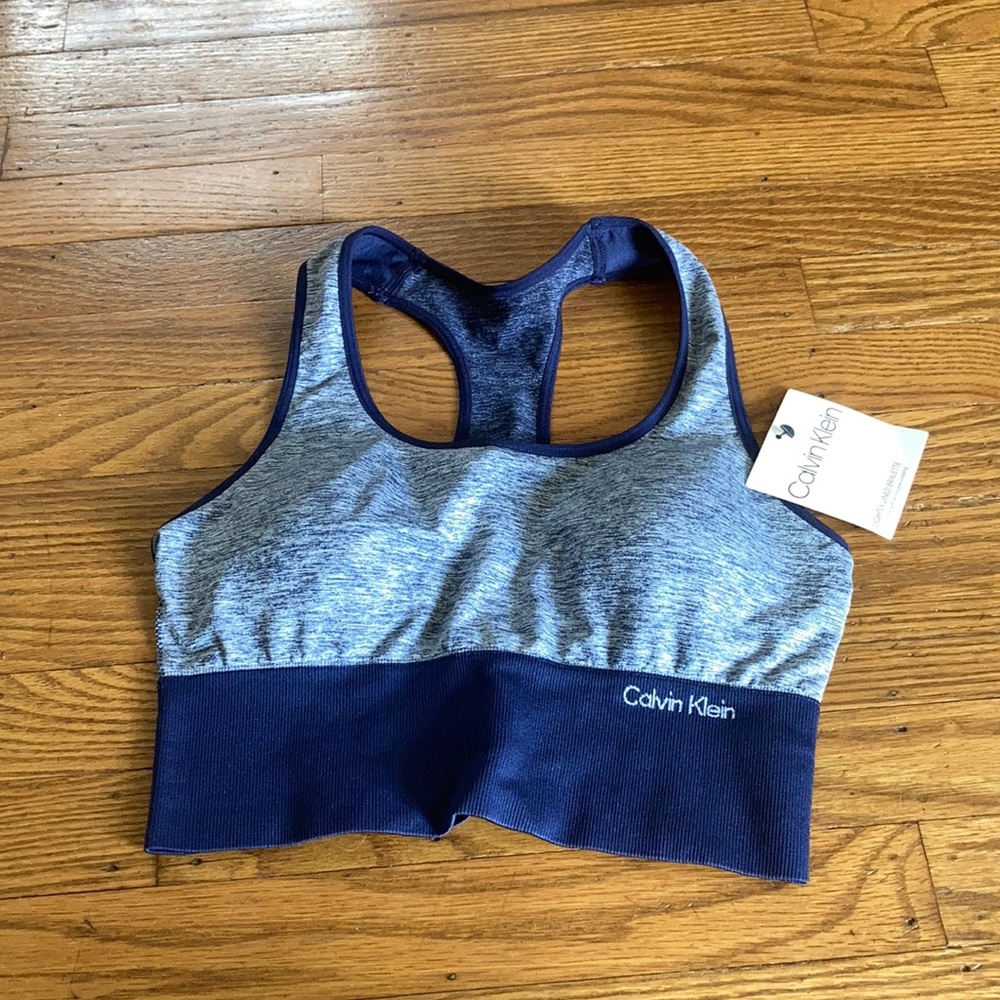 Calvin Klein racerback sports bra